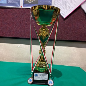 coppa 1° classificato 1^ prova regionale pool piemonte